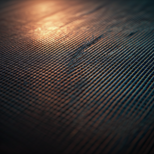 Screen printing mesh detail