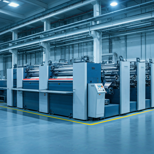 Industrial printing press